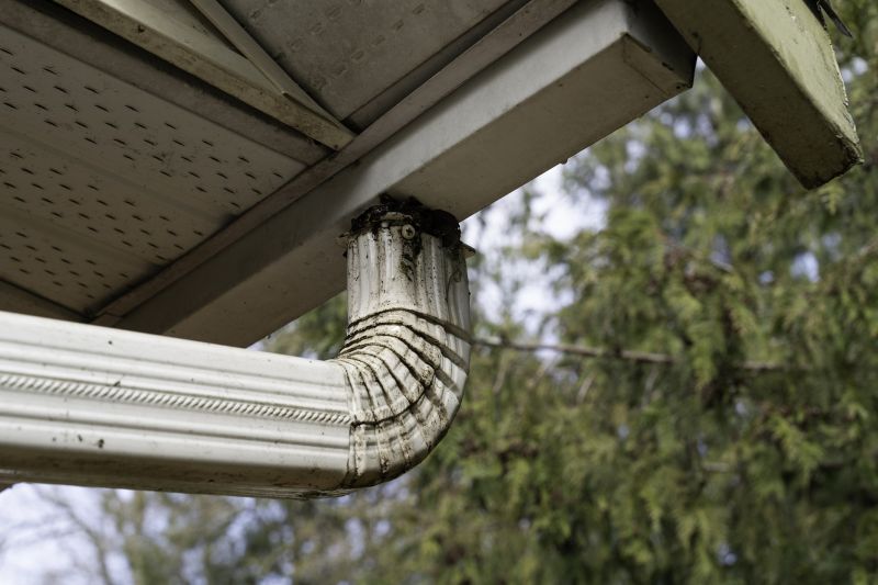 Barn Downspout Repair